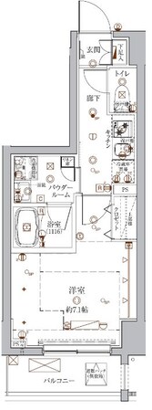 入谷駅 徒歩6分 2階の物件間取画像